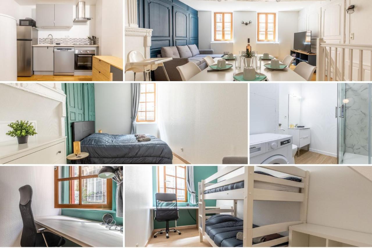 Le Double Pirou # 2 Appartements # Halte Auvergne Thiers Eksteriør billede